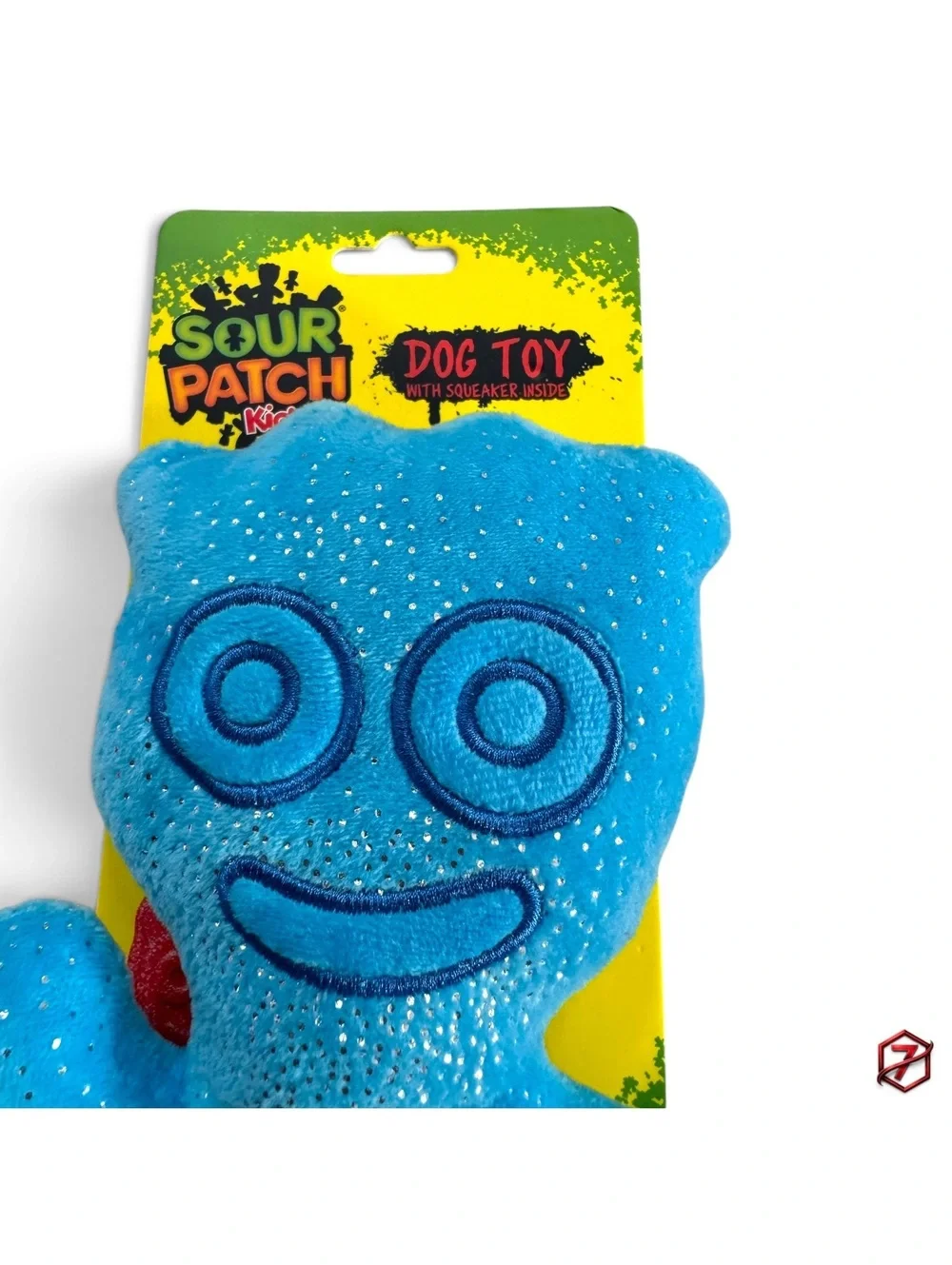 Jolly Rancher & Sour Patch Kids Dog Toy 2-Piece Plush Squeaker Bundle New